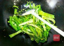 豇豆压青椒的做法图解5