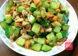 青瓜排骨酱爆鸡丁的做法图解10