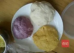 Illustration of how to make whole-grain three-height noodles steamed cake 8