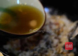 生炒腊味糯米饭的做法图解7