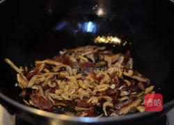 生炒腊味糯米饭的做法图解5