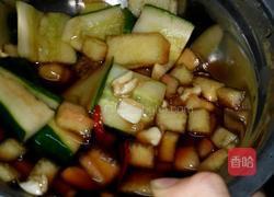 凉伴西瓜皮丶黄瓜的做法图解5