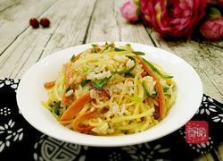 青椒土豆丝炒饭的做法图解10