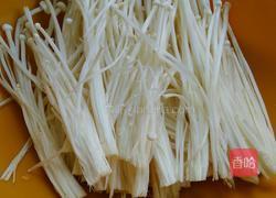 凉拌黑木耳金针菇(降血压的菜)的做法图解4