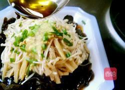 凉拌黑木耳金针菇(降血压的菜)的做法图解14