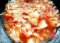 蕃茄酱炒面片的做法图解6