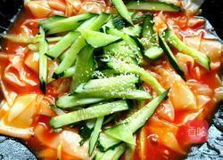 蕃茄酱炒面片的做法图解7