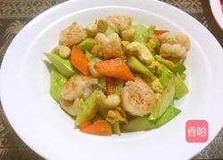 腰果炒虾仁的做法图解6