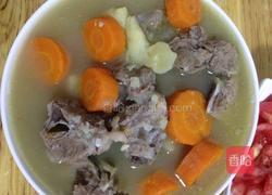 扇子骨土豆胡萝卜汤的做法图解4