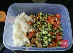 免炒什锦拌饭的做法图解4