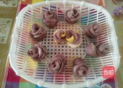 紫薯玫瑰花馒头的做法图解11