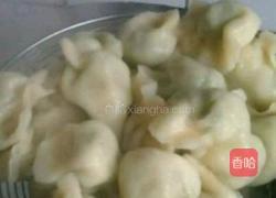韭菜莲藕饺子的做法图解2