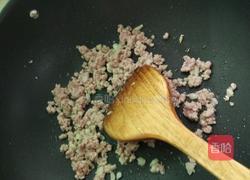 肉末芥兰的做法图解6