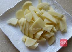 土豆泥小白菜的做法图解1