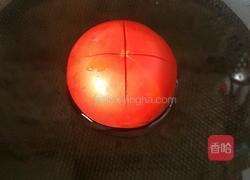 青椒茄汁宽面的做法图解2