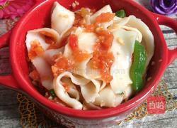 青椒茄汁宽面的做法图解16