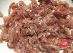 茭白青椒肉丝的做法图解7