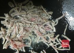 茭白青椒肉丝的做法图解8