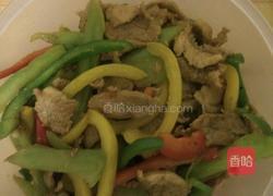 彩椒孜然肉的做法图解4