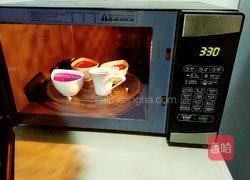 火龙果藕粉糕的做法图解9