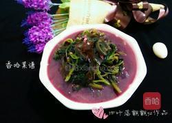 皮蛋苋菜汤的做法图解8