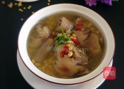 猪蹄尾巴黄豆汤的做法图解9