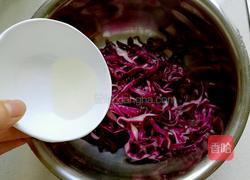 凉拌紫甘蓝的做法图解8