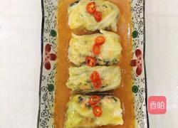 白菜猪肉卷的做法图解5