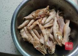 鸡脚烧四季豆的做法图解2