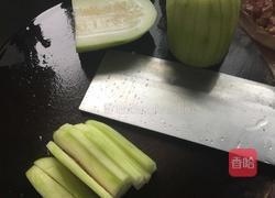 节瓜瘦肉汤的做法图解1