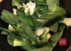 清炒上海青的做法图解3