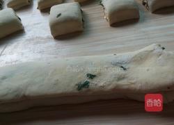 葱香橄榄菜花卷的做法图解4