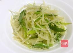 小葱炒土豆丝的做法图解5