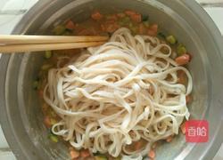 香煎面条的做法图解3