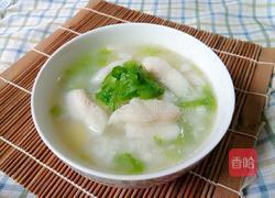 生菜龙利鱼片粥的做法图解13