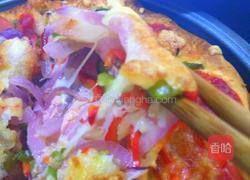 鲜虾披萨的做法图解13