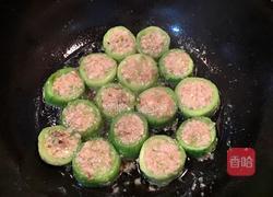 丝瓜酿肉馅的做法图解6
