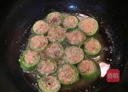 丝瓜酿肉馅的做法图解7