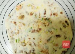 香肠鲜虾饼的做法图解5
