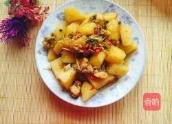 土豆烧鸡的做法图解12