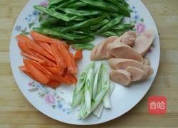 素炒面饼的做法图解1