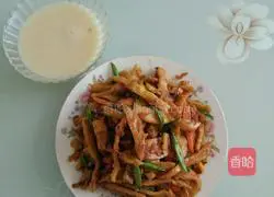 Illustration of how to make vegetarian fried noodles 9