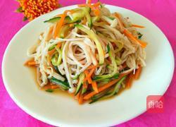 凉拌金针菇的做法图解7