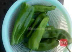 青椒肉末的做法图解1