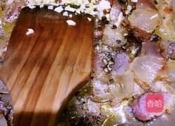 四季豆炒腊肉的做法图解5