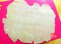 培根玫瑰花卷的做法图解3