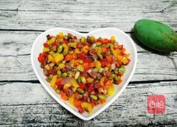 七彩腊味豆的做法图解9