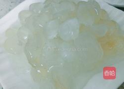 桃胶皂角米粥的做法图解2