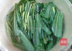 苦麦菜汤的做法图解2