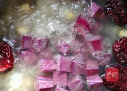 红枣紫薯银耳汤的做法图解4